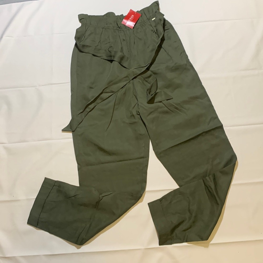 GUESS MOODIE PAPER BAG PANTS SIZE S